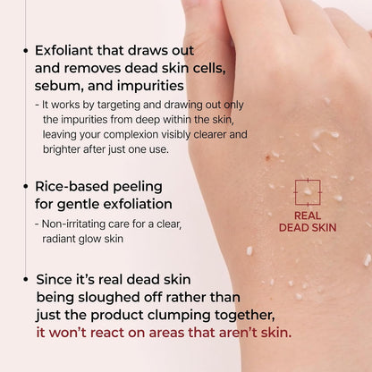 Dr.Melaxin Peel Shot Glow Rice Ampoule Duo (White + Black) & Kojic Acid Spray Set – Exfoliating & Brightening Skincare Kit for Smooth Texture, Dark Spot Care & Radiant Skin
